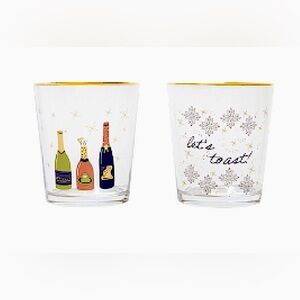 Chic & Tonic NIB Limited Edition Set of 2x Cocktail Glasses.